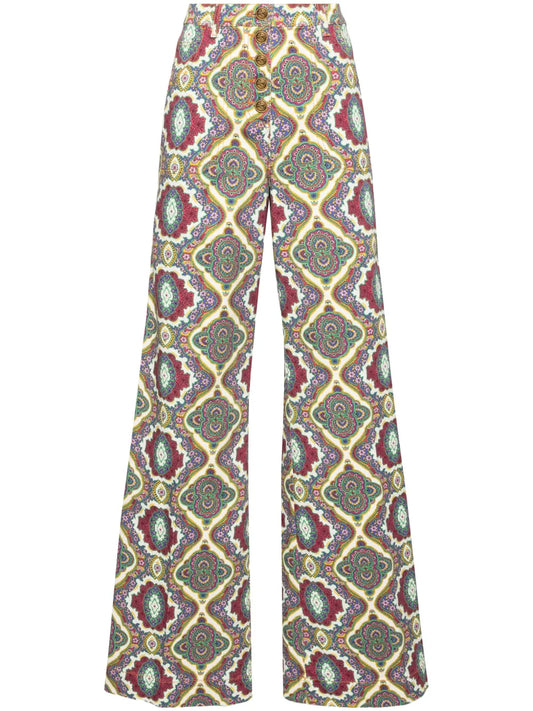 High-Rise Flared Jeans
