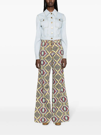 High-Rise Flared Jeans