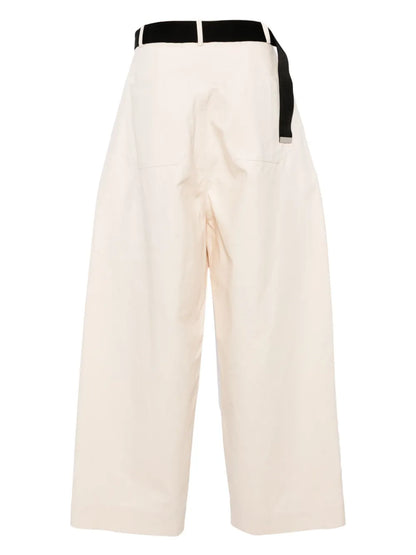 High-Waist Wide-Leg Trousers
