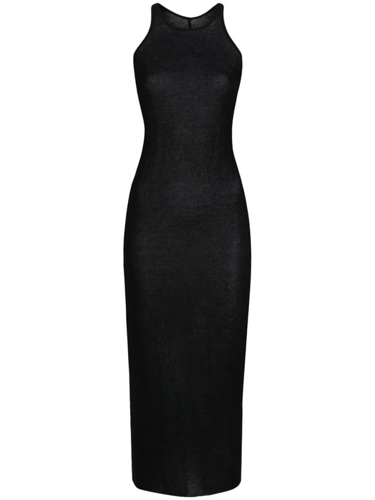 Ribbed Sleeveless Dress