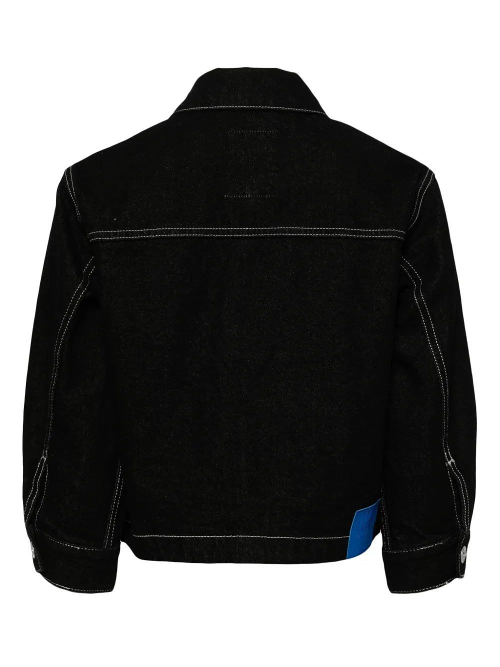 Logo-Embroidered Denim Jacket