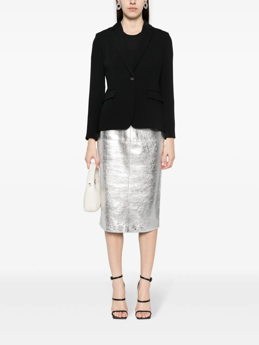 Single-Breasted Tailored Blazer