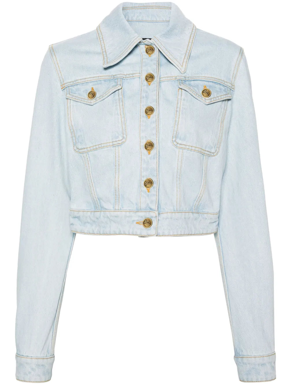 Cropped Denim Jacket