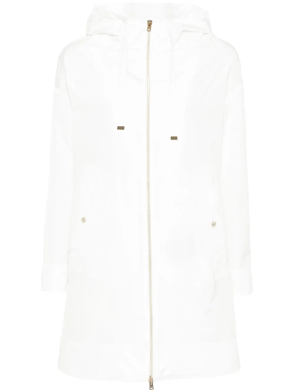Hooded Zipped Raincoat
