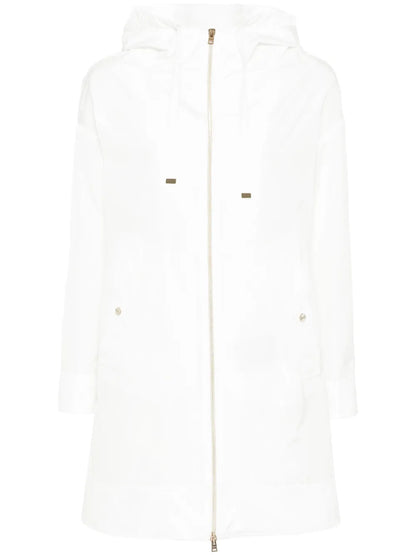 Hooded Zipped Raincoat