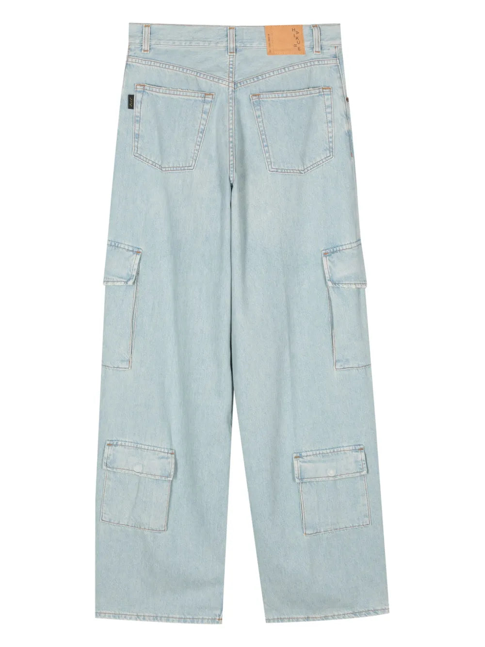 Denim Cargo Pants