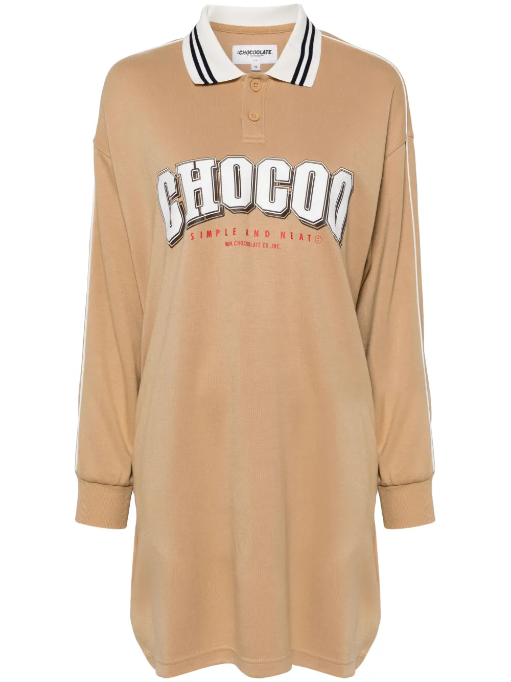 Logo-Print Sweatshirt Dress