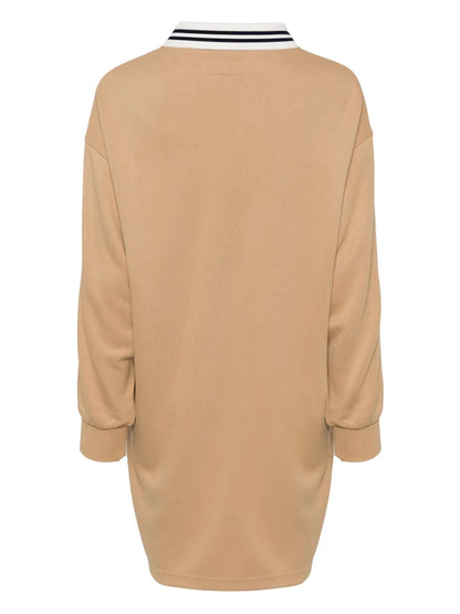 Logo-Print Sweatshirt Dress