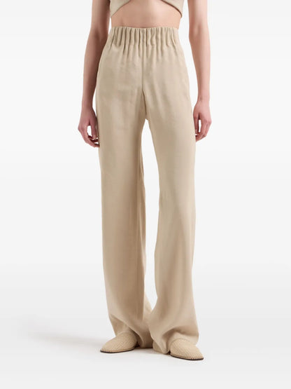 Elasticated-Waist Trousers