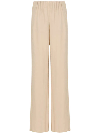 Elasticated-Waist Trousers