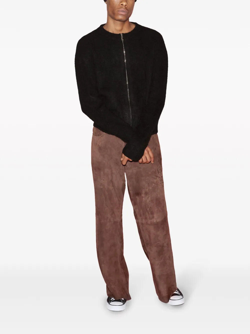 Zip-Up Cardigan