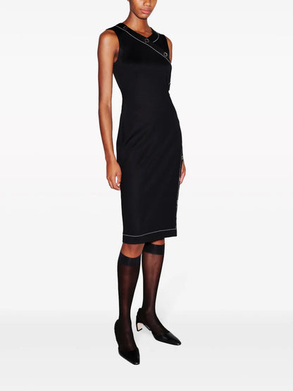 Asymmetric Shift Dress