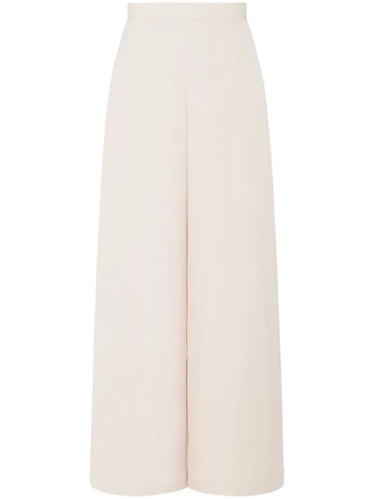 High-Waist Wide-Leg Trousers