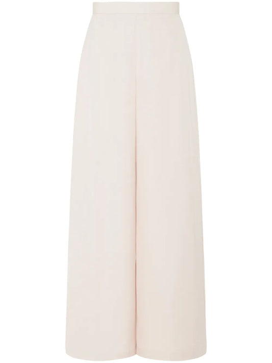 High-Waist Wide-Leg Trousers