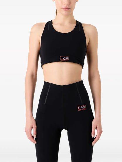 Logo-Appliqué Sports Bra