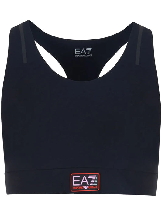 Logo-Appliqué Sports Bra