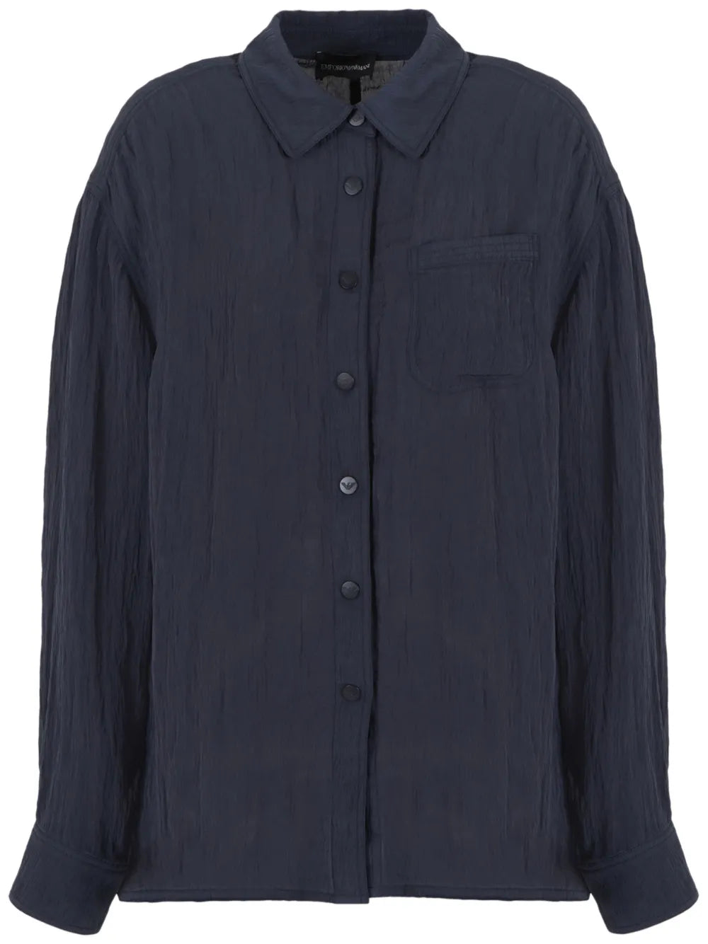 Button-Up Voile Shirt