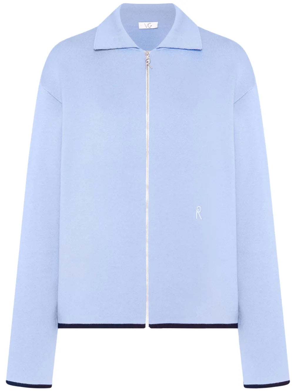 Logo-Embroidered Cardigan
