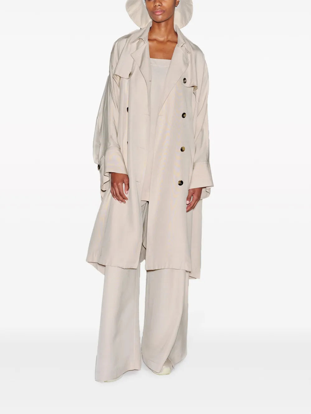 Double-Breasted Trench Coat
