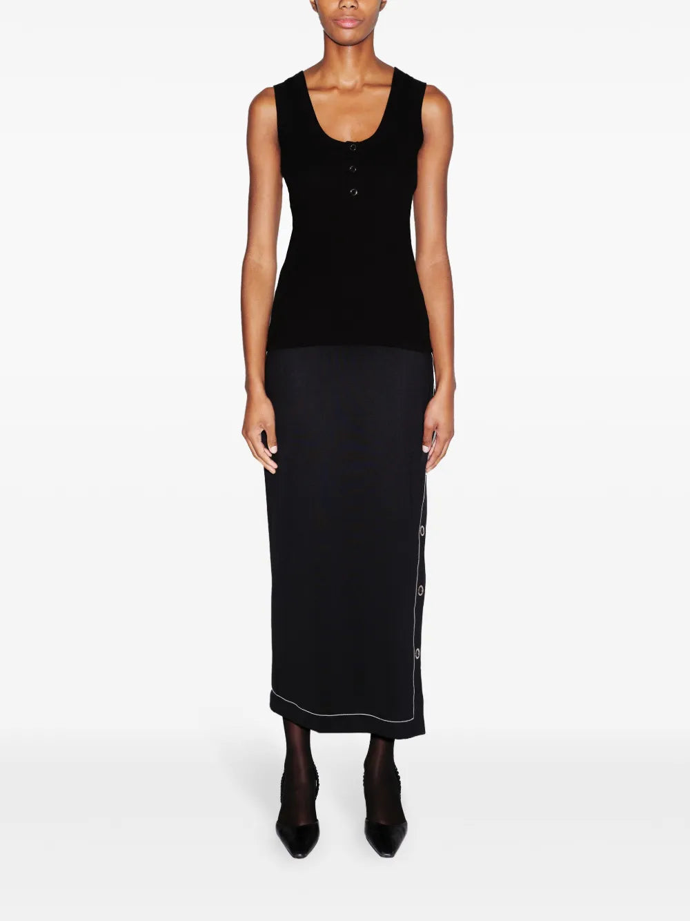 Henley Tank Top