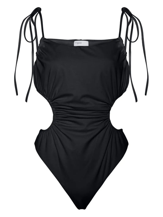 Ruched Cut-Out Swimsuit