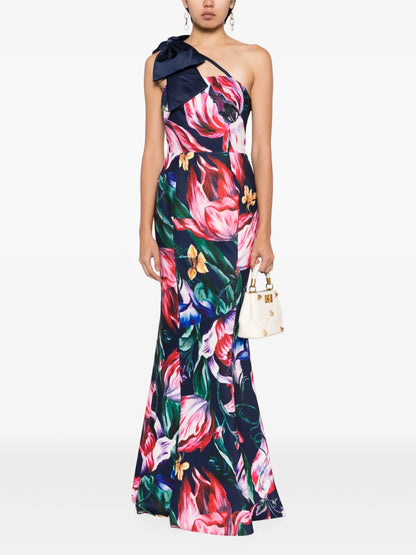 Florilegium Floral-Print Gown