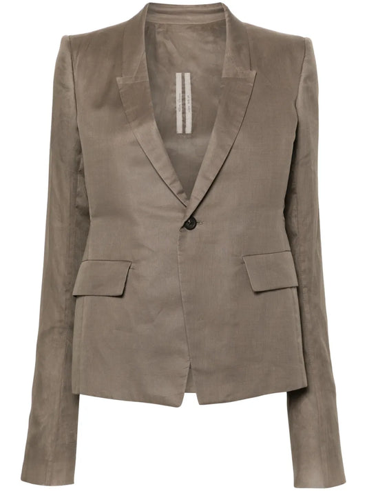 60Cm Soft Cotton Blazer