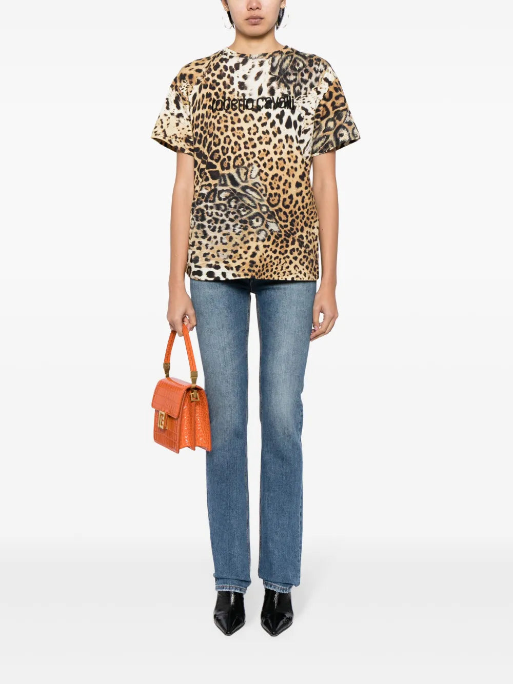 High-Rise Straight-Leg Jeans
