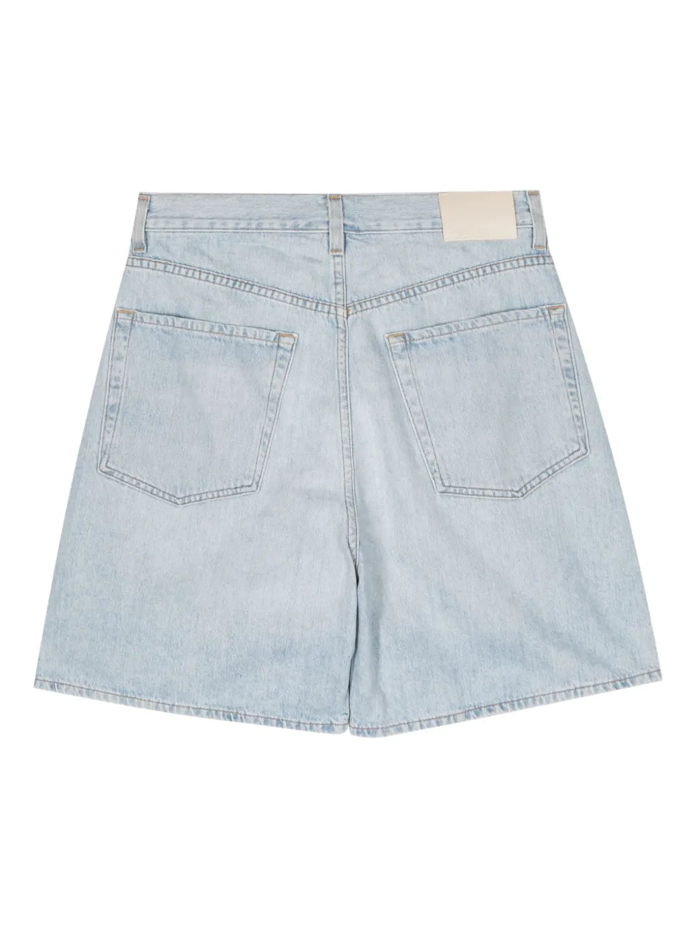 Maritzy Wide-Leg Denim Shorts