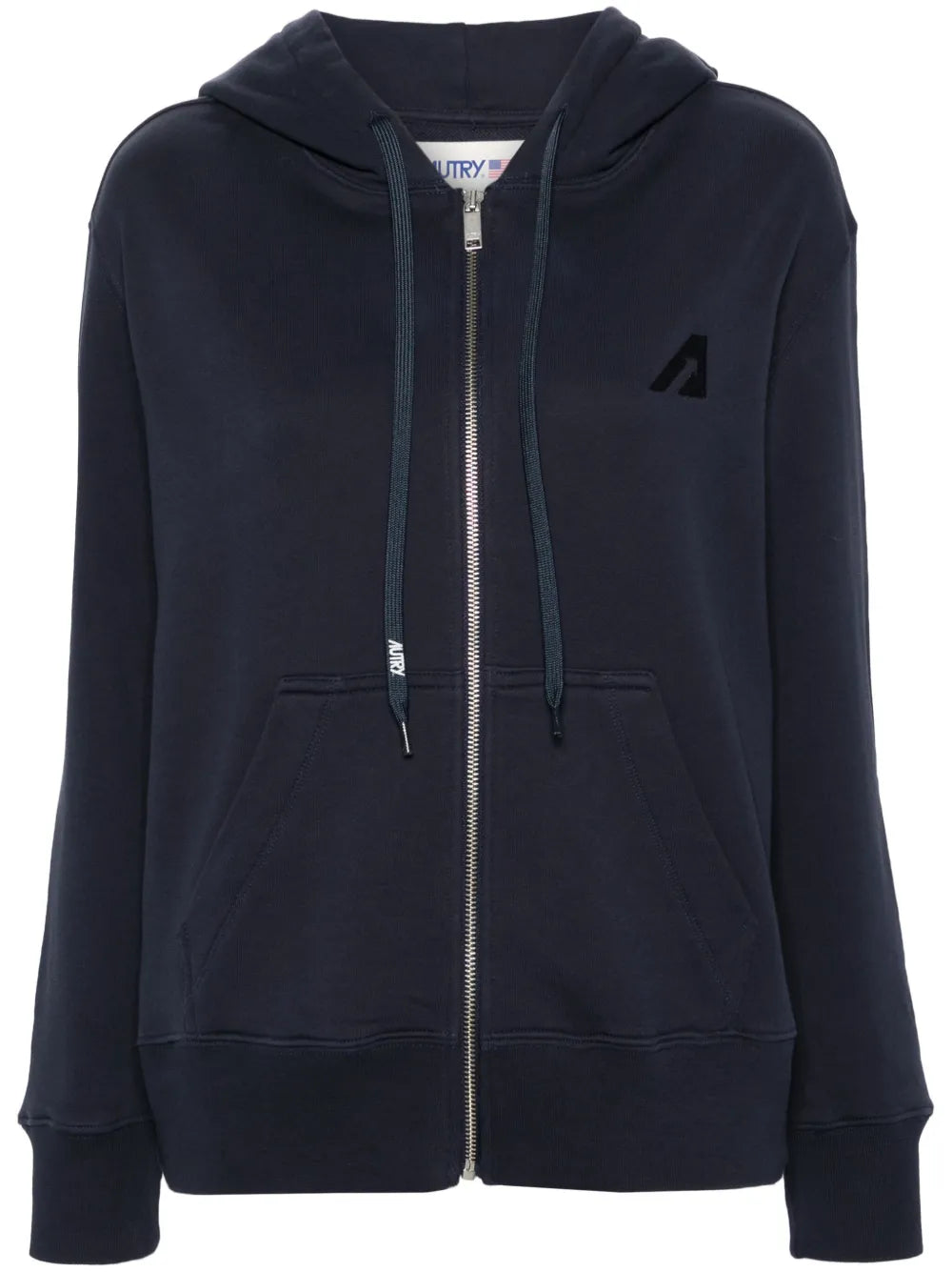 Logo-Embroidered Cotton Hoodie