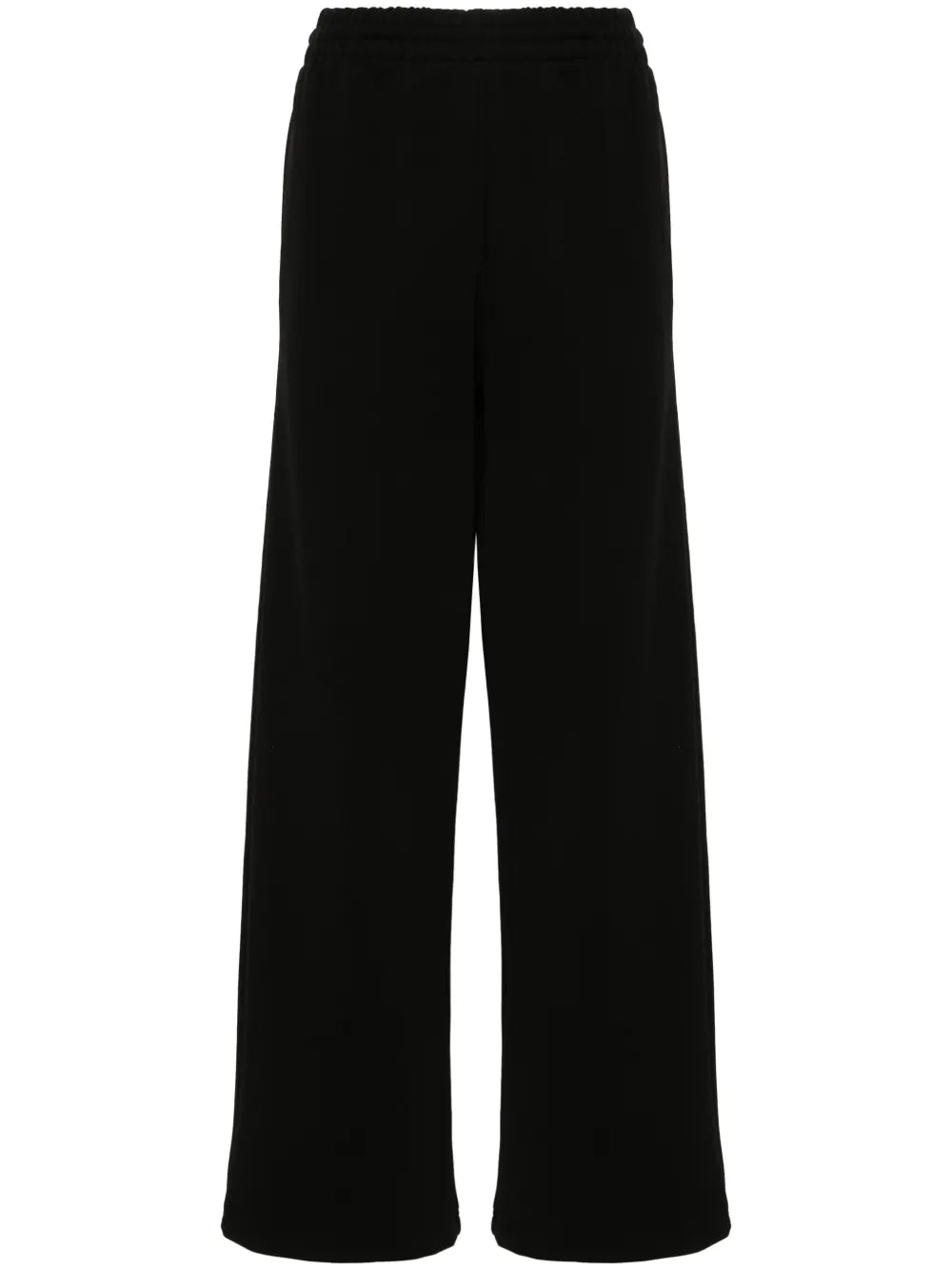 Ribbed Straight-Leg Trousers