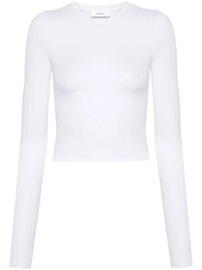 Crew Neck Stretch-Jersey T-Shirt