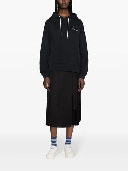 Logo-Embroidered Cotton Hoodie