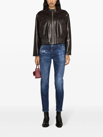 Jennifer Low-Rise Skinny Jeans