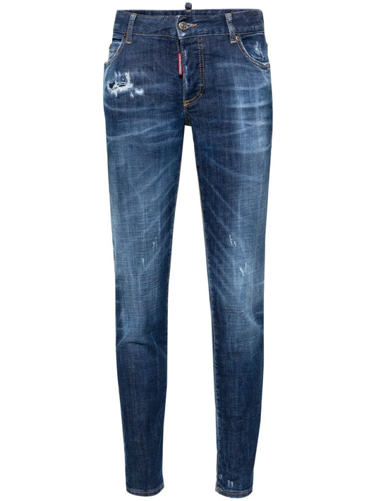 Jennifer Low-Rise Skinny Jeans