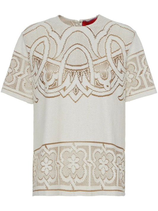 Lacey House Embroidered T-Shirt