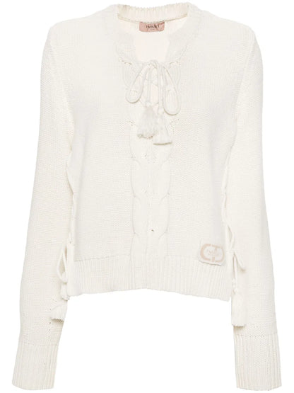 Cable-Knit Jumper
