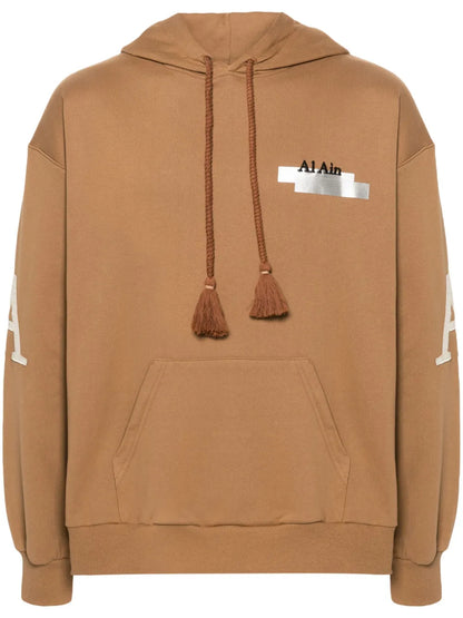 Graphic-Print Cotton Hoodie