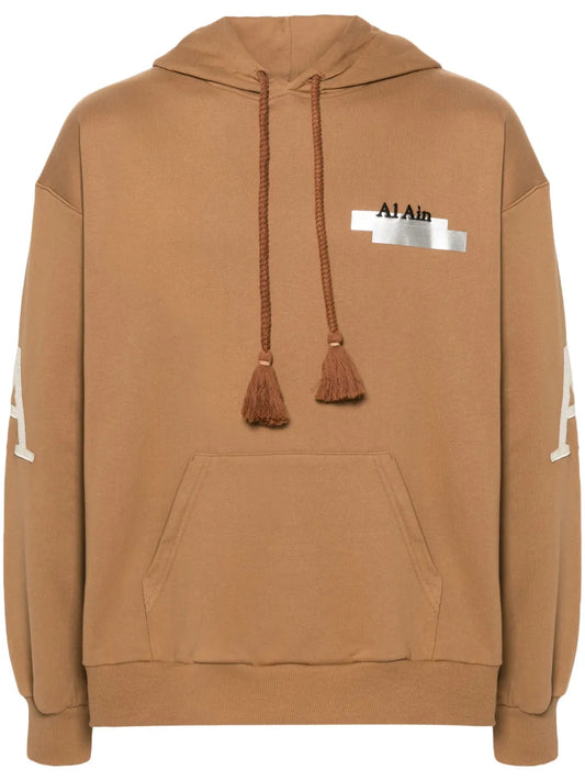 Graphic-Print Cotton Hoodie