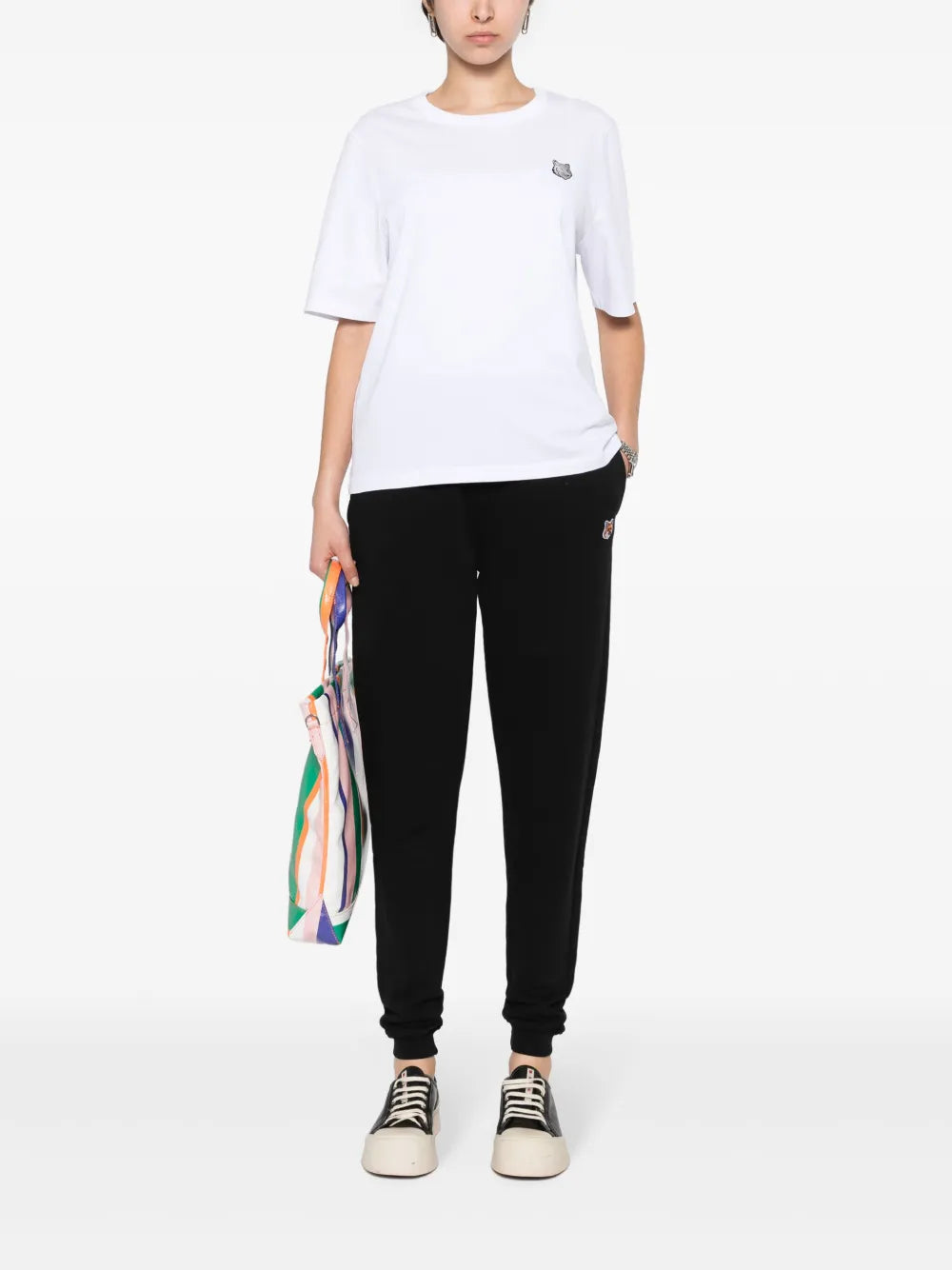 Fox-Appliqué T-Shirt