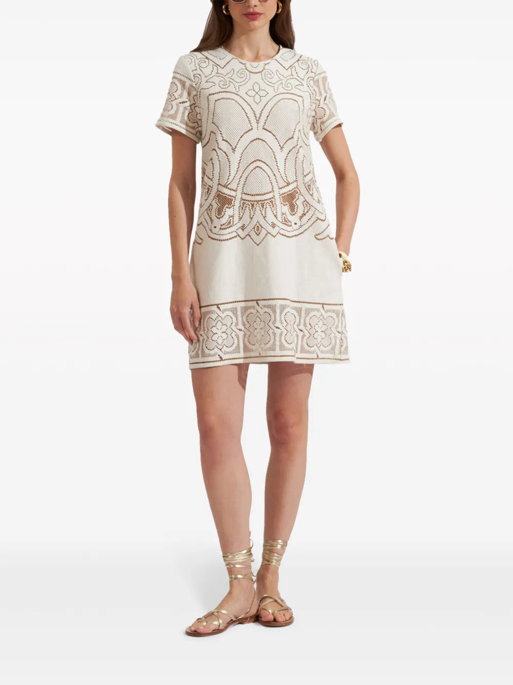Lacey Cotton-Blend T-Shirt Minidress