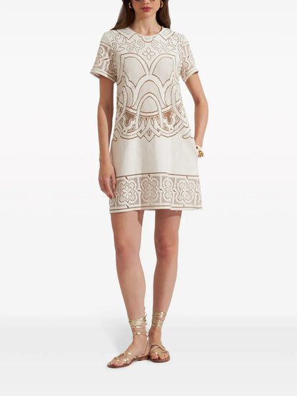 Lacey Cotton-Blend T-Shirt Minidress