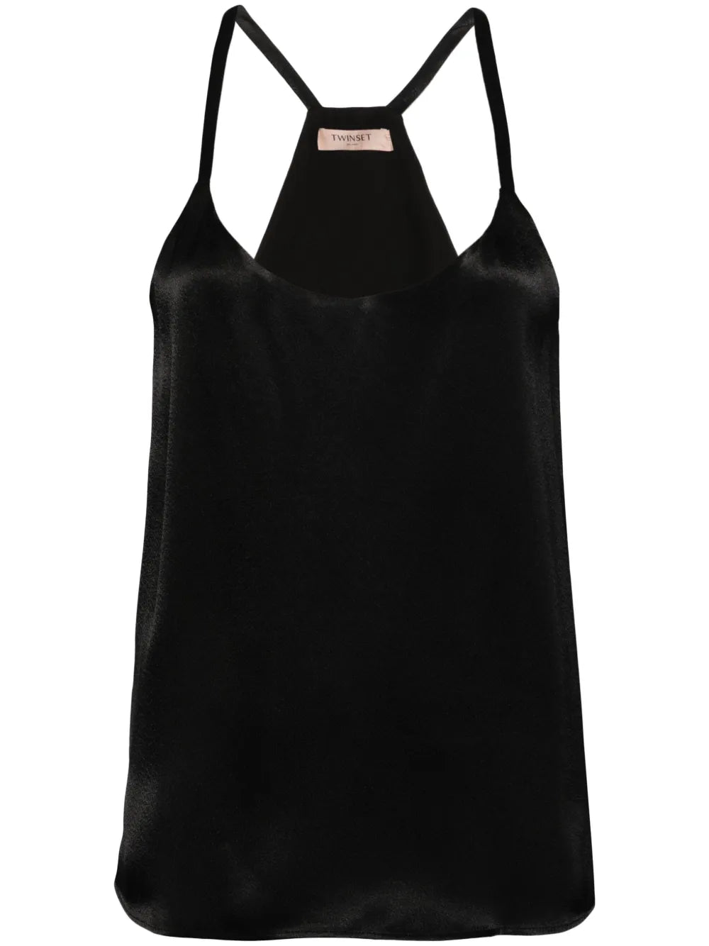 Sleeveless Satin Top