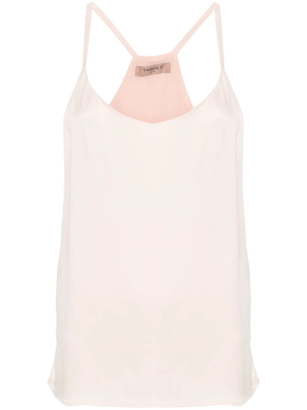 Sleeveless Satin Top