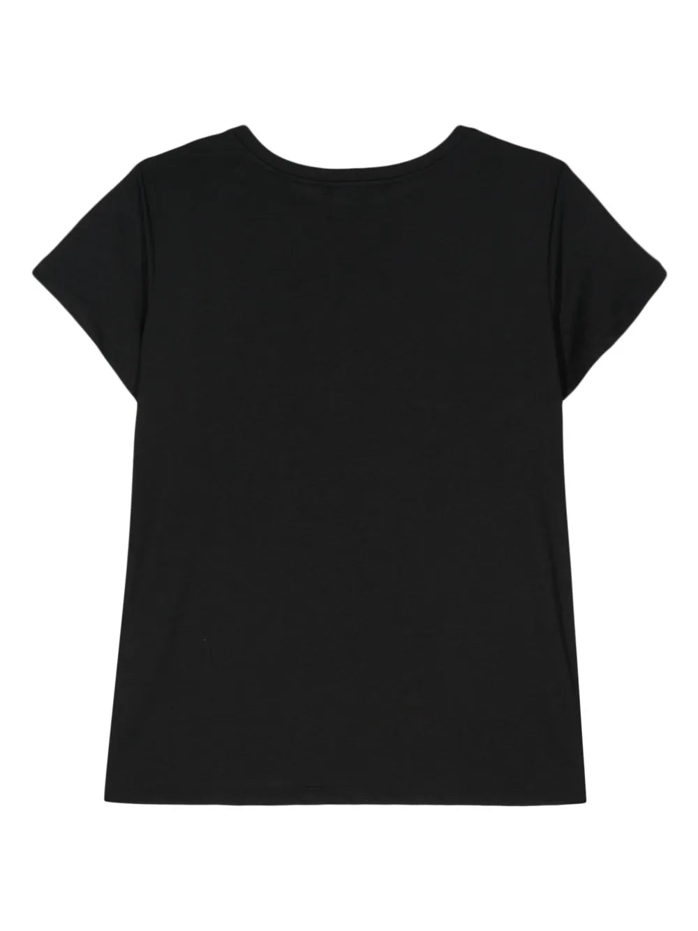 Round-Neck Panelled T-Shirt