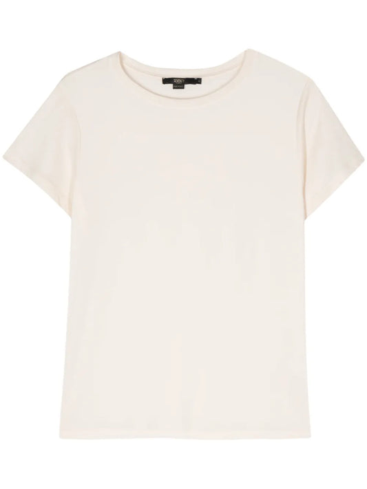 Round-Neck Panelled T-Shirt
