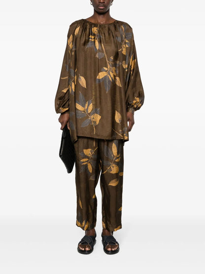 Tammy Motif-Print Blouse