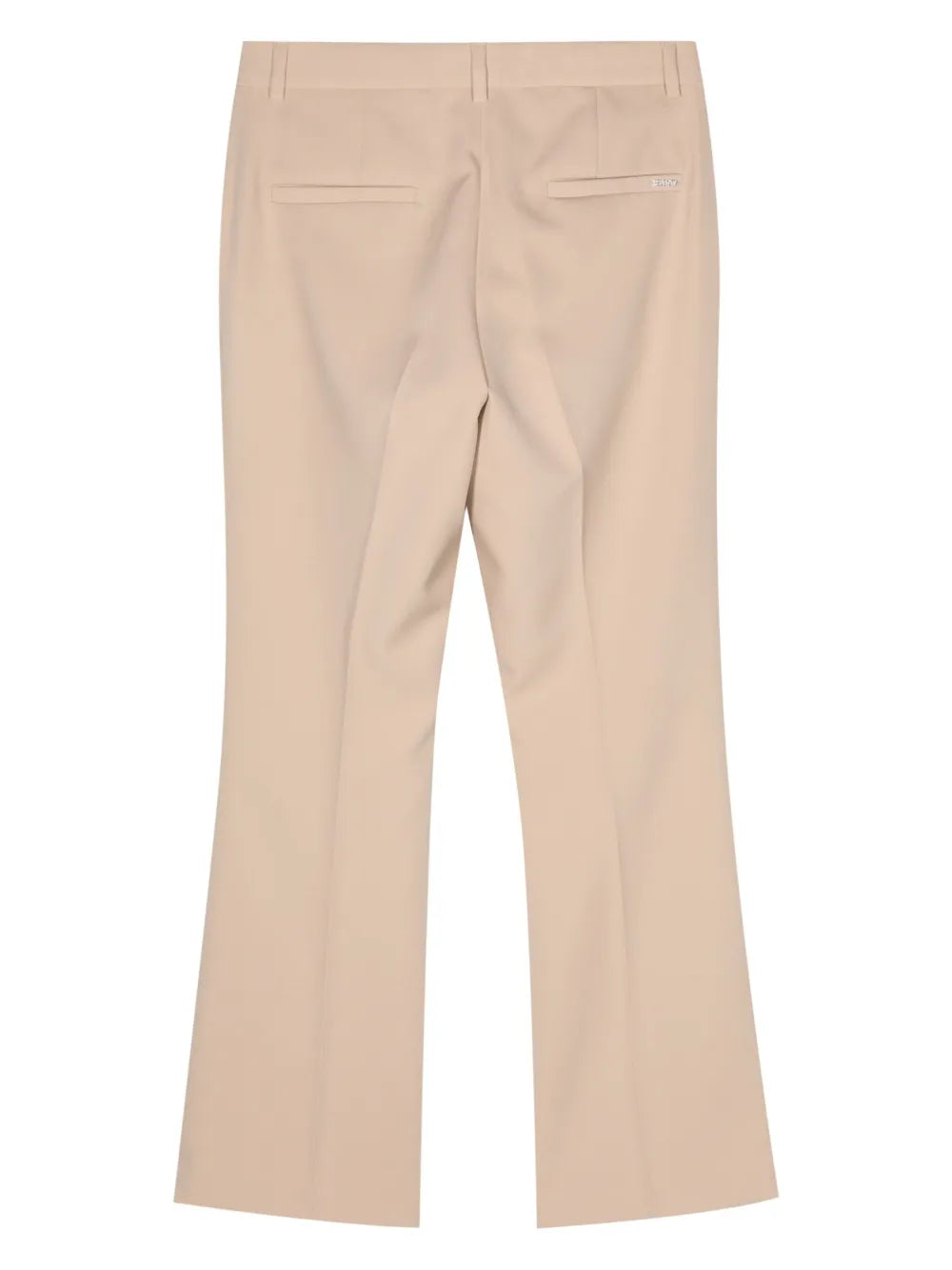 High-Waist Flared Trousers