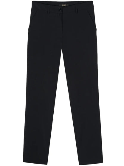 Slim-Cut Cropped Trousers