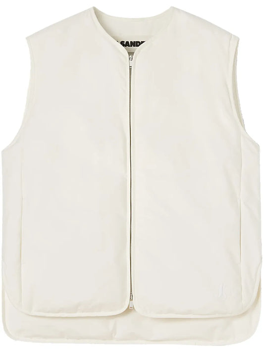 Padded Zip-Up Vest